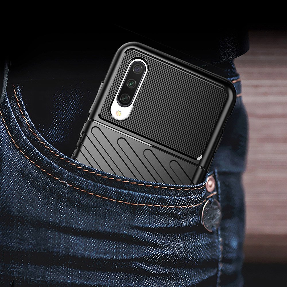 Capa Thunder Capa flexível resistente resistente em TPU para Xiaomi Mi 9 Lite  -  Xiaomi Mi CC9 azul