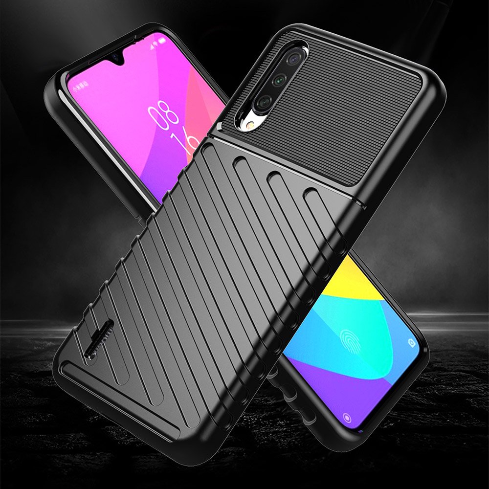 Capa Thunder Capa flexível resistente resistente em TPU para Xiaomi Mi 9 Lite  -  Xiaomi Mi CC9 azul