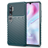 Capa Thunder Capa flexível resistente resistente em TPU para Xiaomi Mi Note 10  -  Mi Note 10 Pro  -  Mi CC9 Pro verde