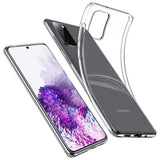 Capa ultra clara de 05 mm em gel TPU para Samsung Galaxy A51 transparente