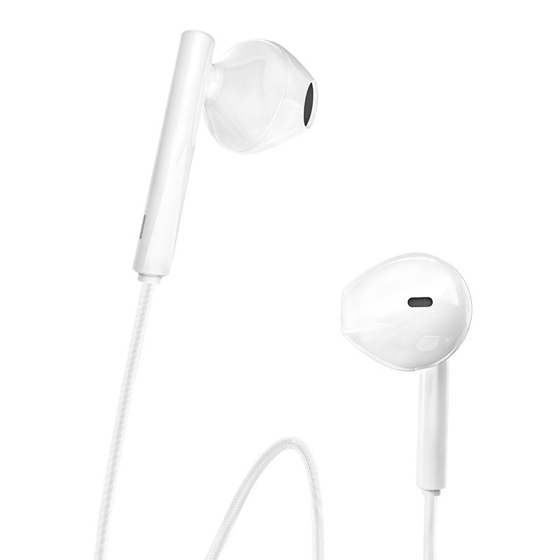 Auriculares Dudao Wired USB Tipo-C brancos (X3S branco)