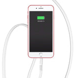 Baseus Tough flat USB - Lightning 2A 1m cabo branco (CALZY-B02)