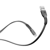 Baseus Tough flat USB - cabo micro USB 2A 1m preto (CAMZY-B01)