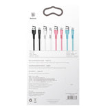 Baseus Tough flat USB - cabo micro USB 2A 1m preto (CAMZY-B01)