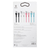 Baseus Tough flat USB - USB Tipo-C 2A 1m cabo preto (CATZY-B01)