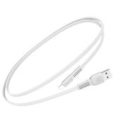 Baseus Tough flat USB - USB Tipo-C 2A 1m cabo branco (CATZY-B02)
