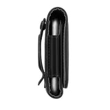 Coldre de cinto universal com couro ecológico preto