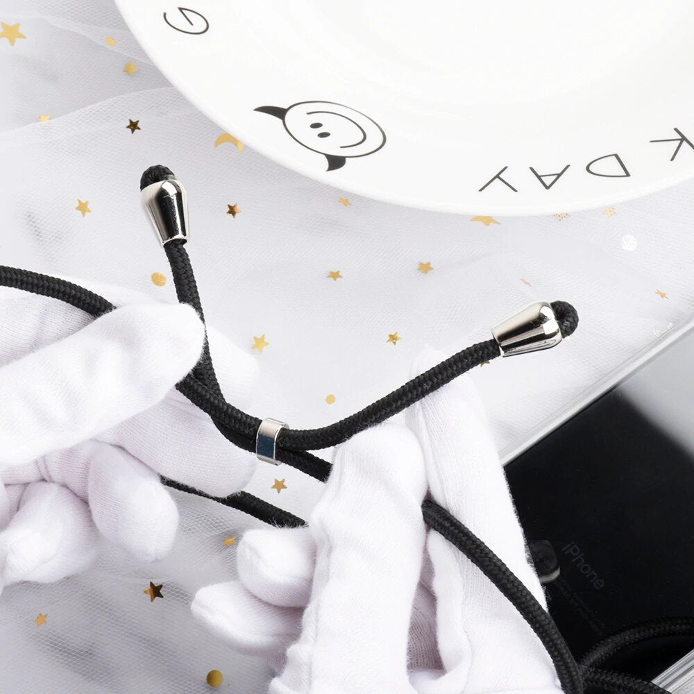 Capa para corda gel TPU capa para bolsa de ar com cordão para Huawei P Smart 2019 transparente