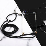 Capa de bolsa de gel TPU de gel para corda capa de bolsa com cordão para Xiaomi Redmi Note 7 transparente