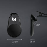 Suporte magnético universal para montagem em suporte para carro Wozinsky para saída de ar preto (WCH-03)