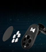 Suporte magnético universal para montagem em suporte para carro Wozinsky para saída de ar preto (WCH-03)