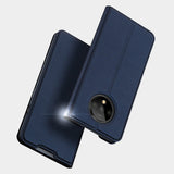 Capa carbono Capa flexível TPU para Motorola G8 Plus azul