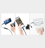 Adaptador Ugren micro USB para USB Tipo-C branco (30154)