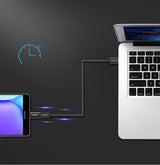 Adaptador Ugren micro USB para USB Tipo-C branco (30154)