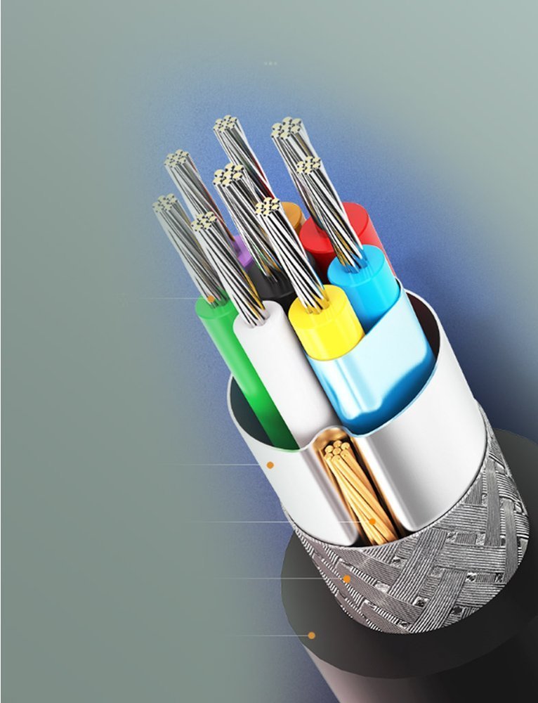 Ugreen USB 3.0 - cabo USB Tipo-C 025 m 3A preto (20880)