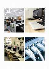 Cabo patchcord Ethernet Ugreen RJ45 Cat 6 UTP 1000 Mbps 3m preto (20161)