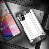 Capa Hybrid Armor Capa resistente e resistente para Samsung Galaxy Note 10 Lite preta