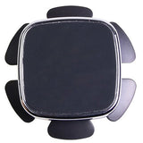 Suporte magnético autoadesivo para telefone automotivo volante prateado