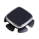 Suporte magnético autoadesivo para telefone automotivo volante prateado