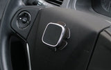 Suporte magnético autoadesivo para telefone automotivo volante prateado