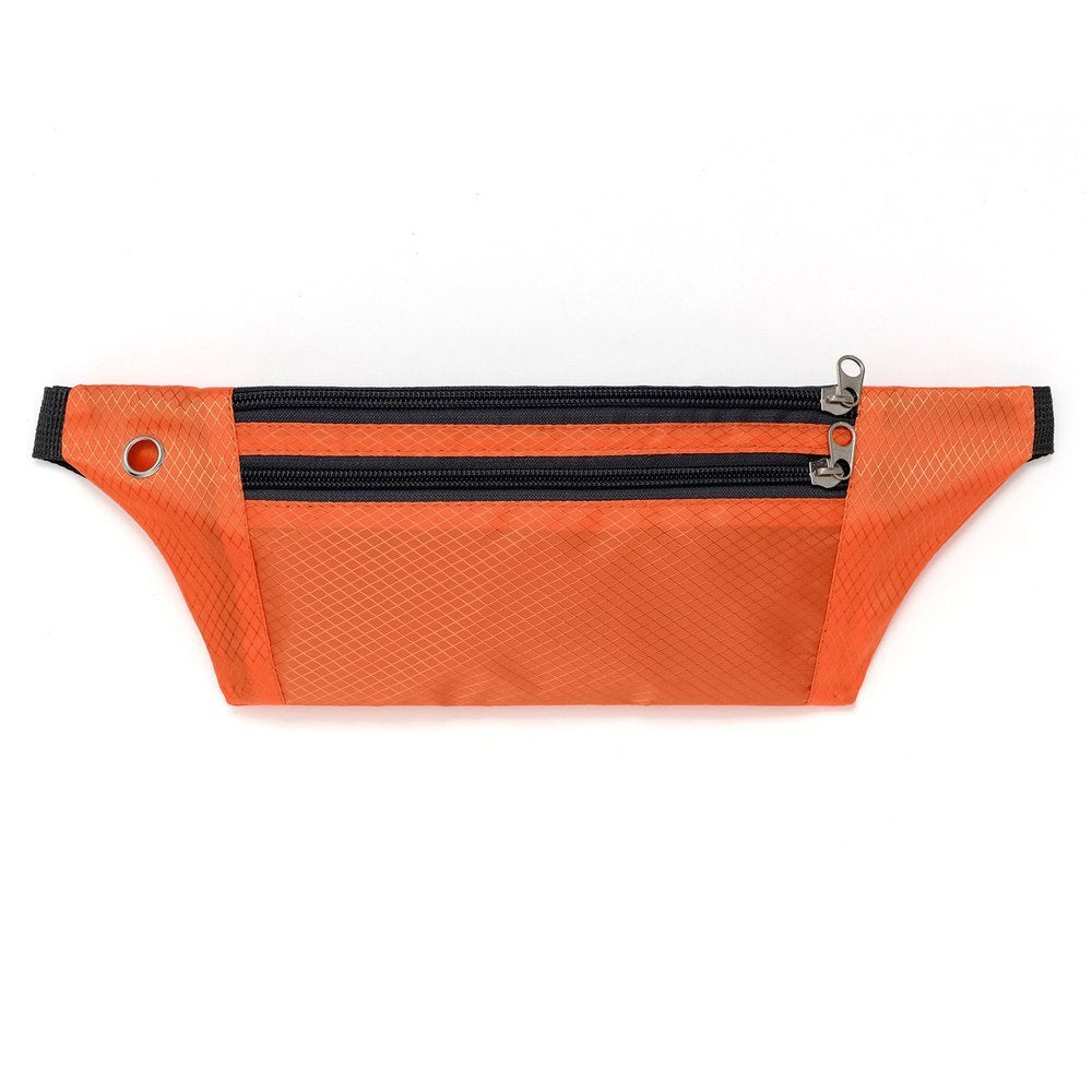 Ultimate Running Belt com saída para fone de ouvido laranja