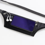 Ultimate Running Belt com saída para fone de ouvido laranja