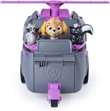Patrulha Pata Skye's Ride N Rescue Paw Patrol Playset de Transformação e helicóptero 2 em 1