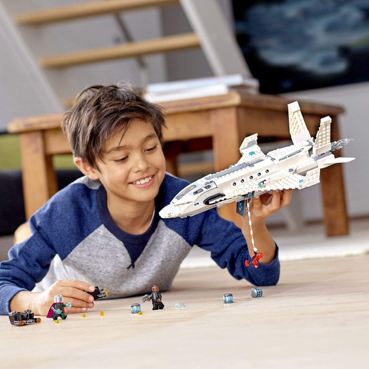 LEGO Marvel Super Heroes 76130 O Avião a Jato de Stark e o Ataque do Drone