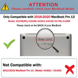 Capa para MacBook Pro 13" com Protetor de Teclado + Adaptador USB-C