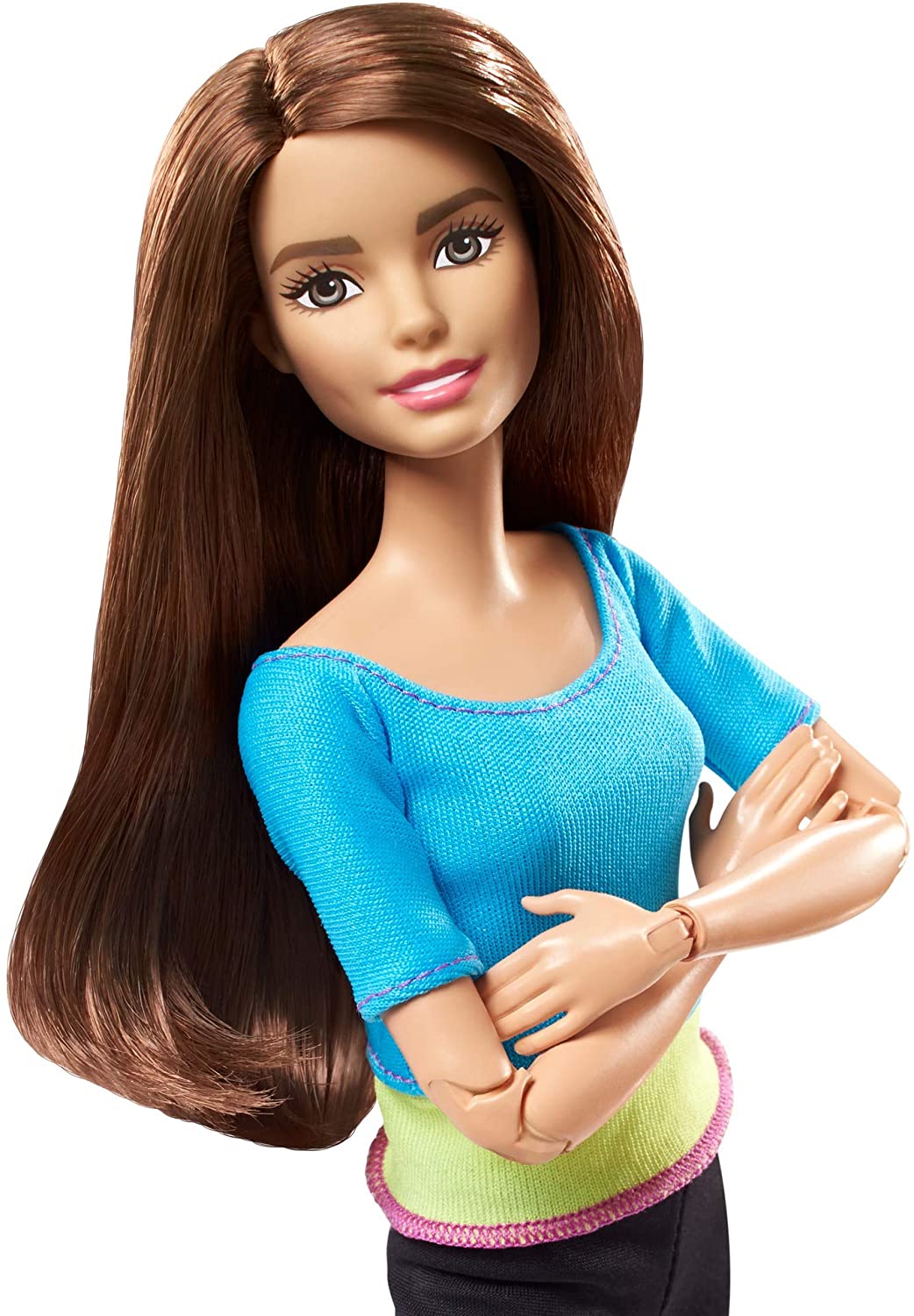 Barbie Made to Move Azul Boneca Articulada