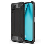 Capa Hybrid Armor Capa resistente e resistente para Huawei P40 Lite  -  Nova 7i  -  Nova 6 SE preta