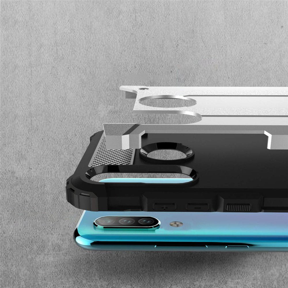 Capa Hybrid Armor Capa resistente e resistente para Huawei P40 Lite E preta