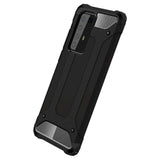 Capa Hybrid Armor Capa resistente e resistente para Huawei P40 Pro preta
