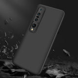 Capa de proteção GKK 360 frontal e traseira capa completa Xiaomi Mi 10 preta