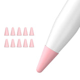 Capa de estojo de escrita Dux Ducis 10x Nibs para lápis Apple 2 - 1 rosa