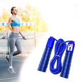 Pular corda com um contador de salto fitness crossfit verde