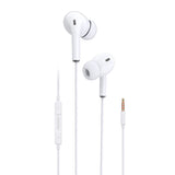 Fone de ouvido intra-auricular Dudao headset mini jack de 35 mm com controle remoto branco (X14 branco)