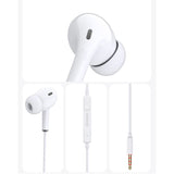 Fone de ouvido intra-auricular Dudao headset mini jack de 35 mm com controle remoto branco (X14 branco)