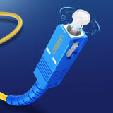 Jumper de fibra ótica de modo único Ugreen LC-LC 3M amarelo (70663 NW130)