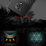 Capa Thunder Capa flexível resistente resistente em TPU para Xiaomi Redmi Note 9 Pro  -  Redmi Note 9S preto