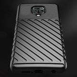 Capa Thunder Capa flexível resistente resistente em TPU para Xiaomi Redmi Note 9 Pro  -  Redmi Note 9S preto