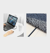 Cabo patchcord Ethernet Ugreen RJ45 Cat 6 UTP 1000 Mbps 2 m preto (50185)