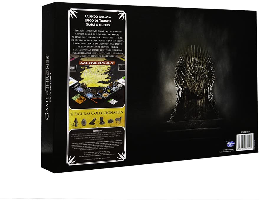 Monopoly Game of Thrones- Edición Coleccionista- Espanhol