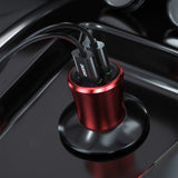 Carregador universal inteligente para carro Dudao 34A 2x USB vermelho (R6S vermelho)