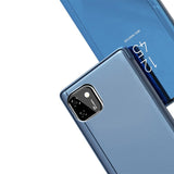 Capa transparente para Huawei Y5p azul