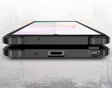 Capa Hybrid Armor Capa resistente e resistente para Samsung Galaxy Note 20 preta