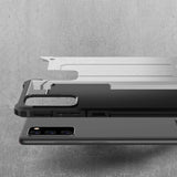 Capa Hybrid Armor Capa resistente e resistente para Samsung Galaxy Note 20 preta