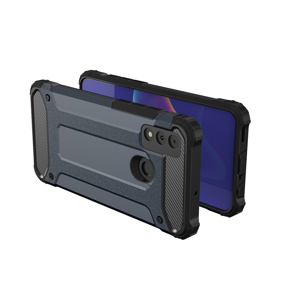 Capa Hybrid Armor Capa resistente e resistente para Huawei P Smart 2020 preta