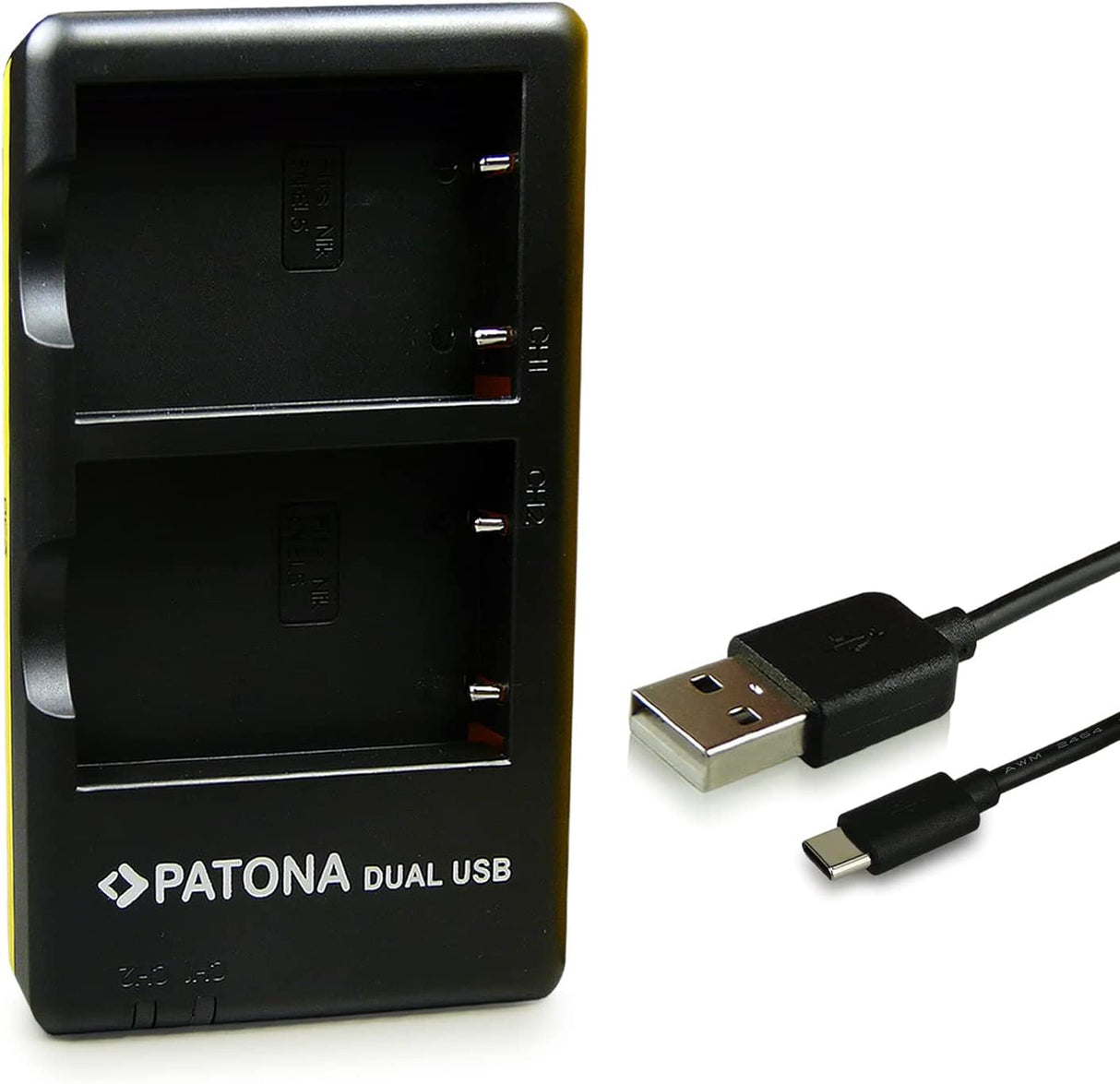Carregador Duplo Compatível EN-EL5 – USB