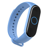 Correia de banda de reposição para Xiaomi Mi Band 5 azul claro